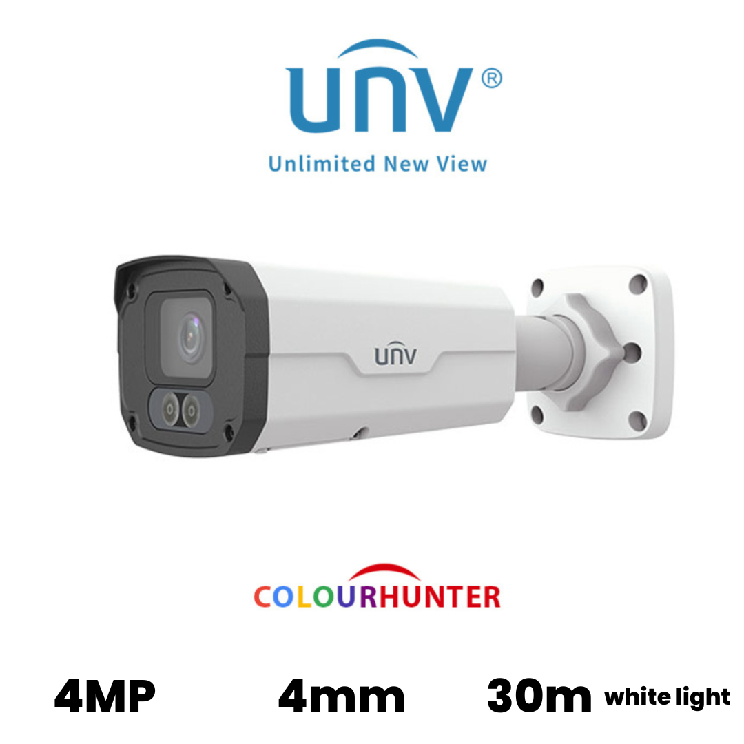 Mp Uniview Colorhunter Colour Dual Illuminators Bullet Network Camera With Deep