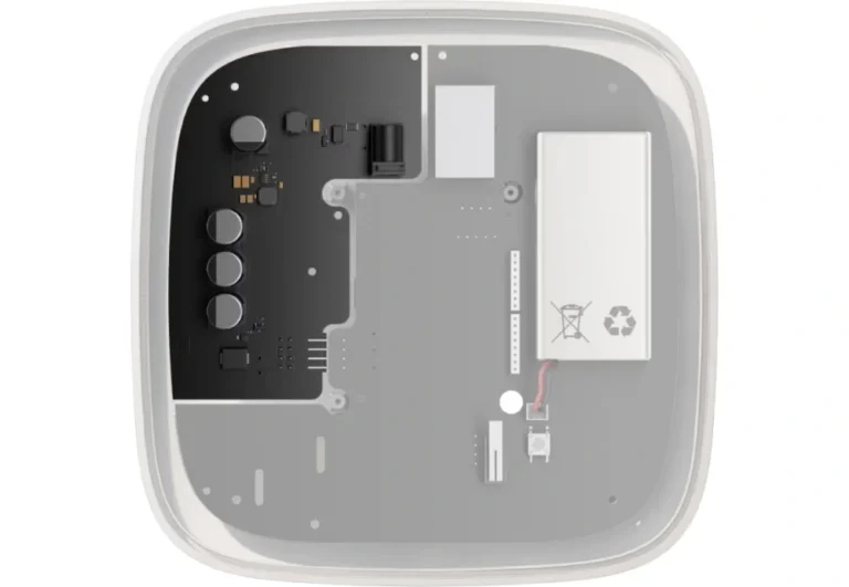 Ajax 12-24V PSU fitted inside the hub
