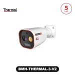 BMH-THERMAL-3-V2 5MP Optical / 2x QCIF Thermal Bi-Spectrum Fixed Lens Medium Bullet Camera with Hybrid LED