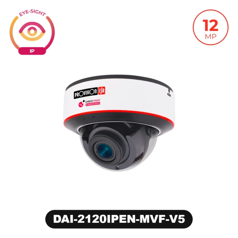 DAI-2120IPEN-MVF-V5 12MP MVF Lens Dome Camera with IR LED
