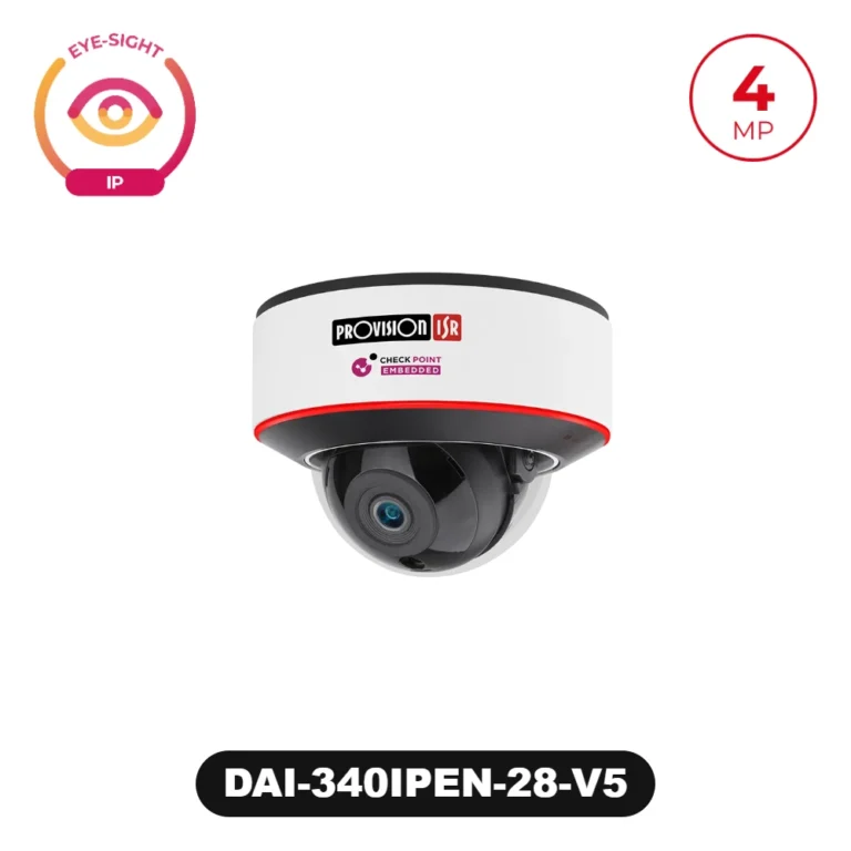 DAI-340IPEN-28-V5 4MP Fixed Lens Dome Camera with IR LED