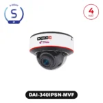 DAI-340IPSN-MVF 4MP MVF Lens Dome Camera with IR LED