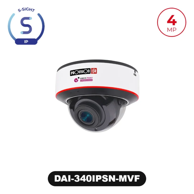 DAI-340IPSN-MVF 4MP MVF Lens Dome Camera with IR LED