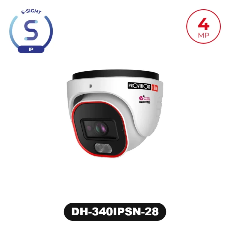 DH-340IPSN-28 4MP Fixed Lens Dome/Turret Camera with Hybrid LED