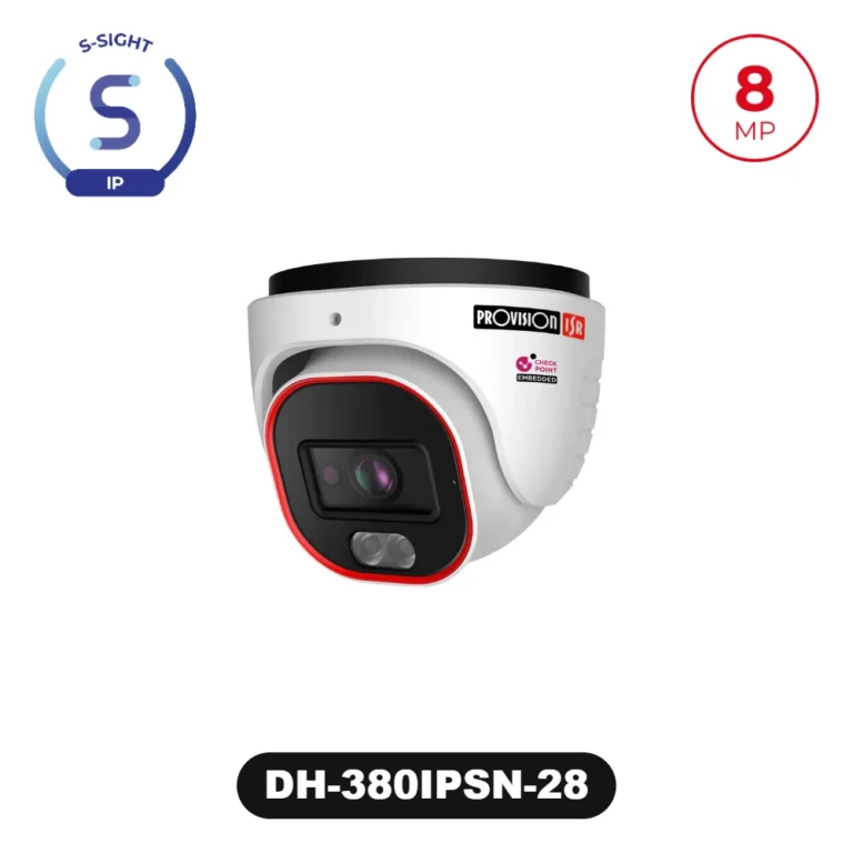 DH-380IPSN-28 8MP Fixed Lens Dome/Turret Camera with Hybrid LED