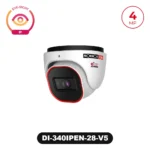 DI-340IPEN-28-V5 4MP Fixed Lens Dome/Turret Camera with IR LED