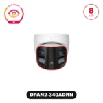 DPAN2-340ADRN 8MP Active Deterrence Fixed Lens Panoramic Dome Camera with Hybrid LED