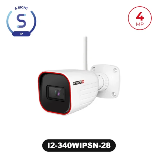 I2-340WIPSN-28 4MP WiFi Fixed Lens Bullet Camera with IR LED