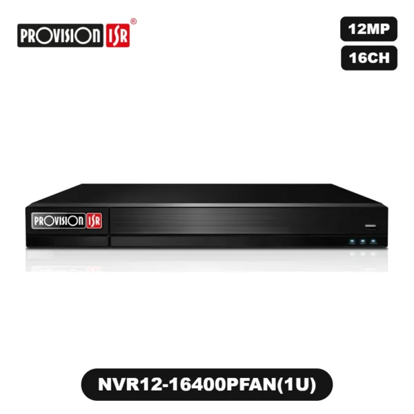 Provision-ISR NVR12-16400PFAN(1U) NVR