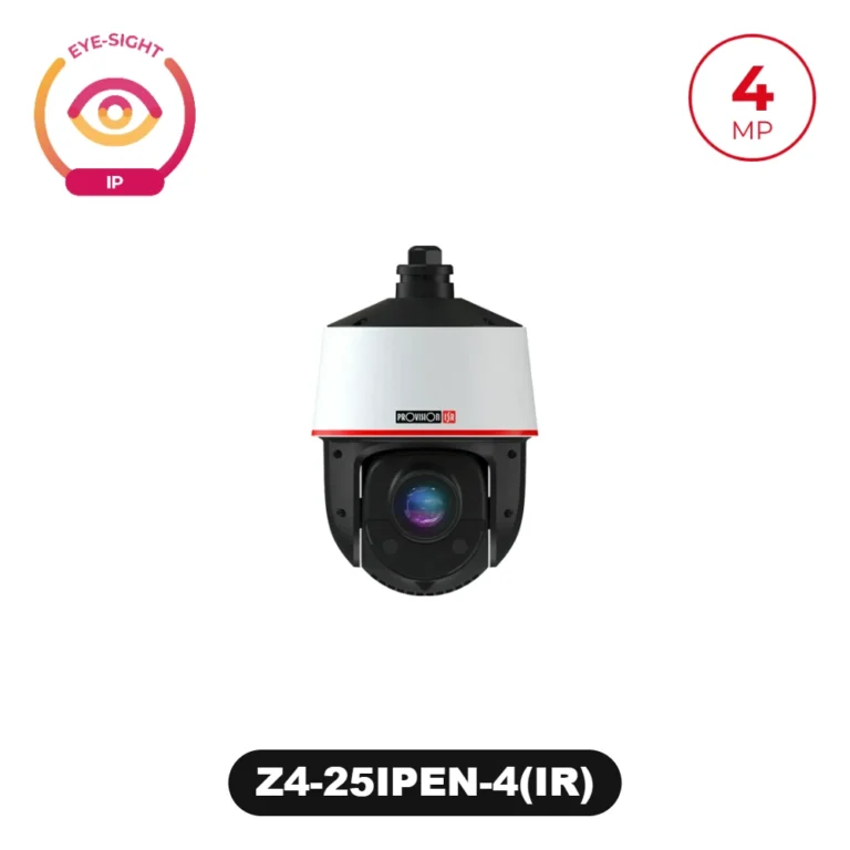 Z4-25IPEN-4(IR) 4MP 4" IP PTZ with x25 Zoom, 160m IR LED and AI