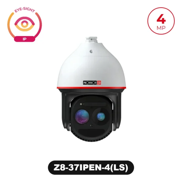 Z8-37IPEN-4(LS) 4MP 8" IP PTZ with x37 Zoom, 800m IR Laser and AI